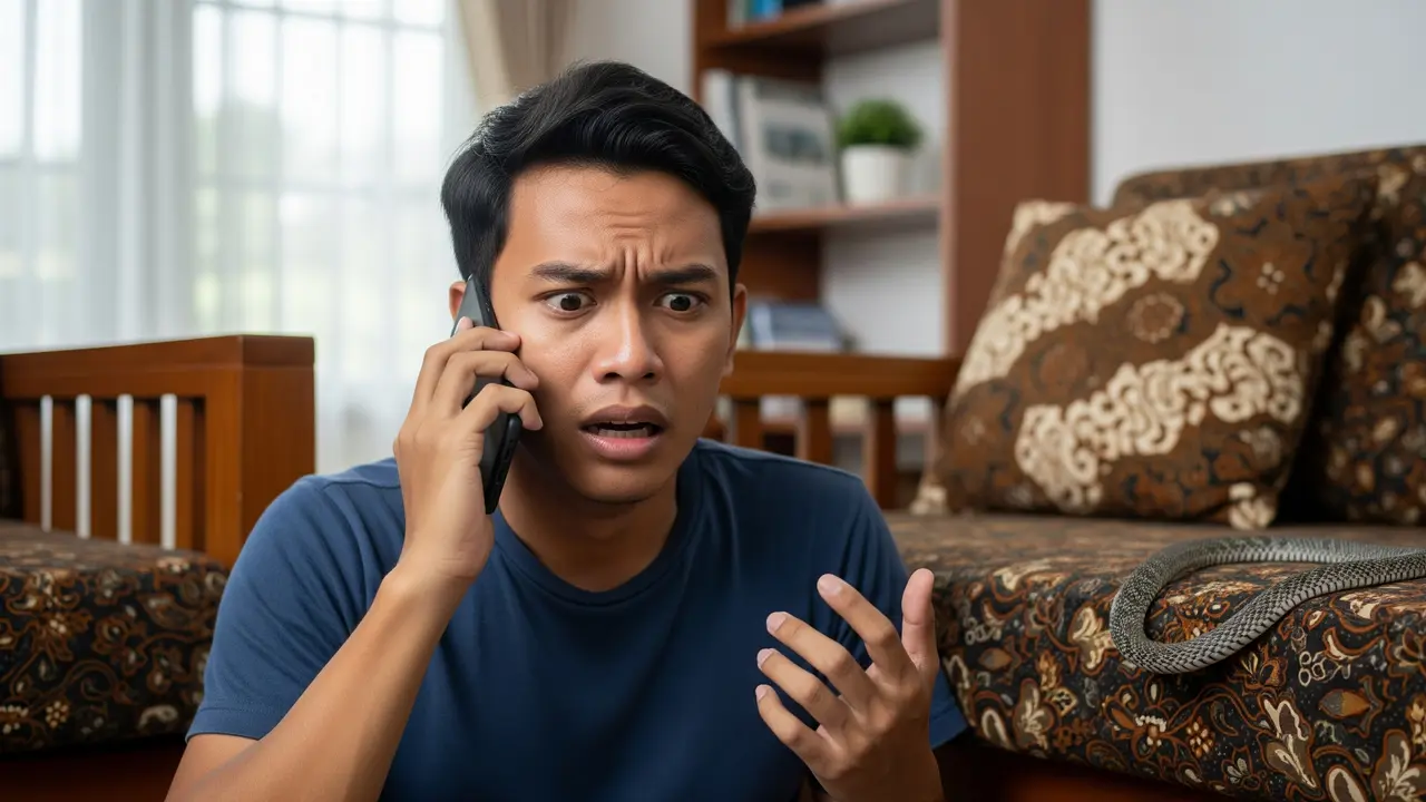 Siapa yang Harus Dihubungi Jika Ada Ular di Rumah