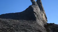 Telinga Keledai yang menjadi ikon Gunung Kinabalu