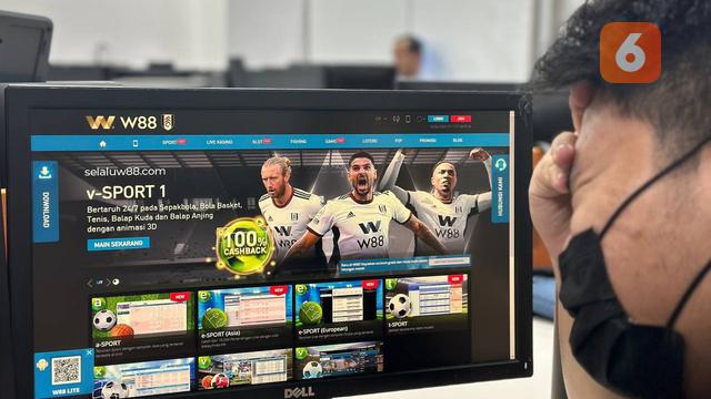 Ilustrasi judi online