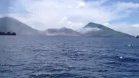 Video Amatir Dahsyatnya Letusan Gunung Merobek Awan Papua Nugini