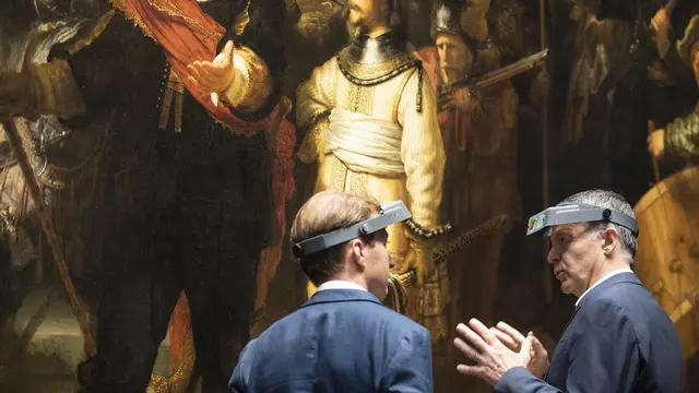 Restorasi Lukisan Terkenal Sepanjang Sejarah Dipertontonkan di Depan Publik