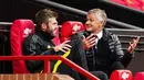 Manchester United akhirnya resmi menunjuk Michael Carrick sebagai pelatih sementara usai mendepak Ole Gunnar Solskjaer dari kursi pelatih Setan Merah. (AFP/Dave Thompson)