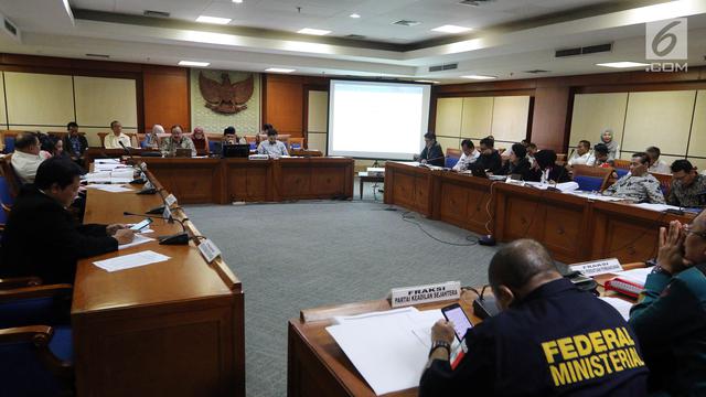 Rapat Pansus RUU Terorisme Digelar Terbuka