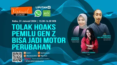 Tolak Hoaks Pemilu Gen Z Bisa Jadi Motor Perubahan