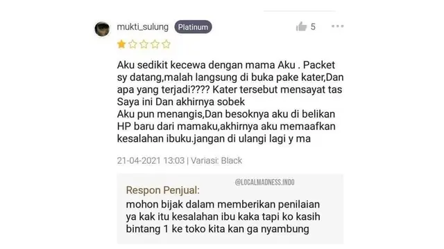 6 Ulasan Pembeli di Online Shop Komplain Tentang Packing Ini Bikin Tepuk Jidat
