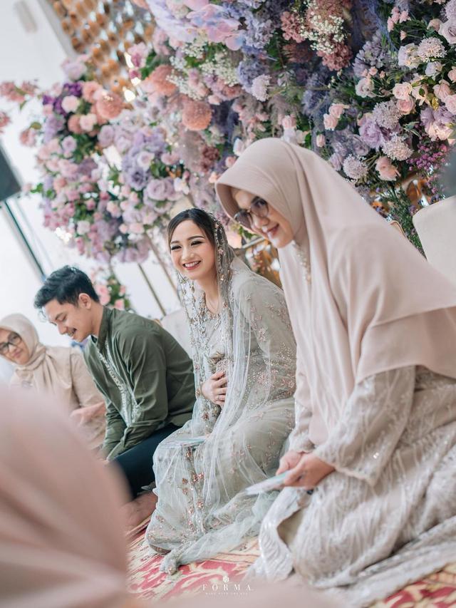7 Potret Tasyakuran dan Siraman 7 Bulan Kehamilan Nanda Arsyinta, Digelar Mewah