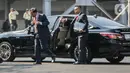 Presiden Joko Widodo beserta ibu negara Irina  menyambut para pemimpin negara ASEAN. (Liputan6.com/Faizal Fanani)