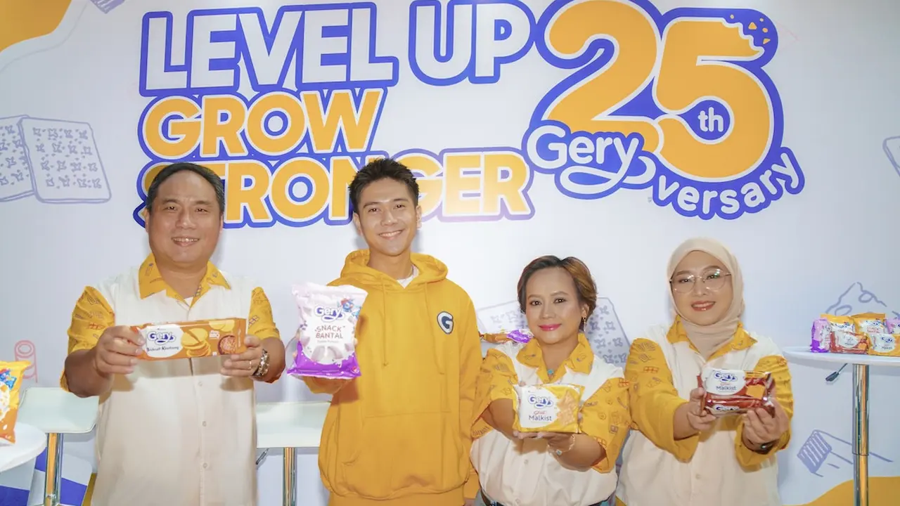 Perayaan 25 Tahun Gery dengan Produk Terbaru