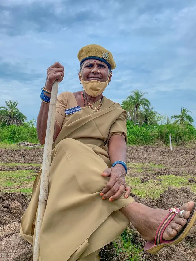 Nenek Milkuri Gangavva yang viral berkat channel 'My Village Show'/dok. Instagram @gangavva