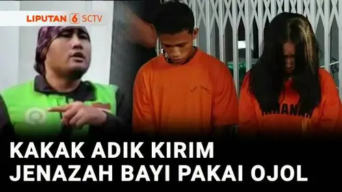 VIDEO: Pengirim Jenazah Bayi Lewat Ojol Ternyata Kakak Adik, Hasil Hubungan Sedarah?