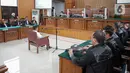 Terdakwa kasus pembunuhan Brigadir Nopriansyah Yosua Hutabarat atau Brigadir J, Kuat Ma'ruf menjalani sidang lanjutan di Pengadilan Negeri Jakarta Selatan, Jakarta, Rabu (26/10/2022). Dalam sidang tersebut hakim menolak eksepsi Kuat Ma'ruf. (Liputan6.com/Faizal Fanani)