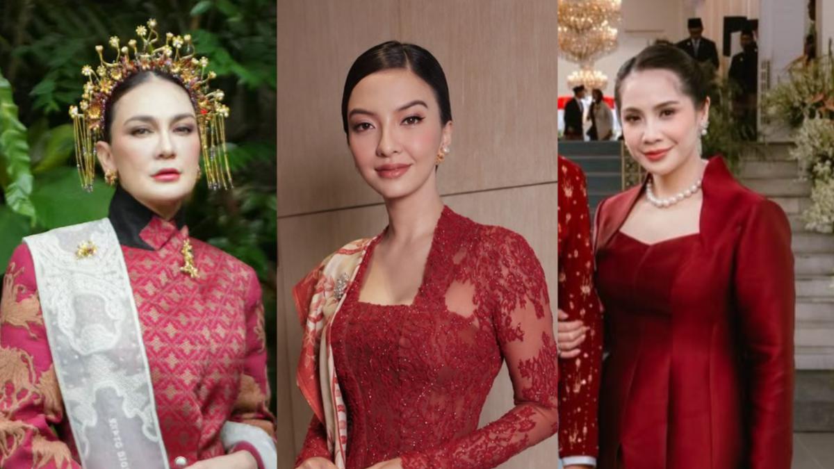 Parade Kebaya Modern Klasik di HUT ke-81, Ada Nagita Slavina hingga Luna Maya