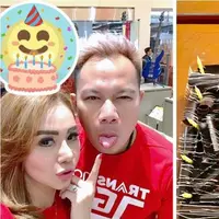 Femmy Permatasari mendoakan Vicky Prasetyo agar menjadi lelaki yang terbaik untuk wanitanya (Instagram/@femmypermatasari)