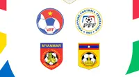 Piala AFF 2024 - Perbandingan rekor pertemuan Indonesia, Vietnam, Filipina, Myanmar, Laos di Piala AFF (Bola.com/Adreanus Titus)