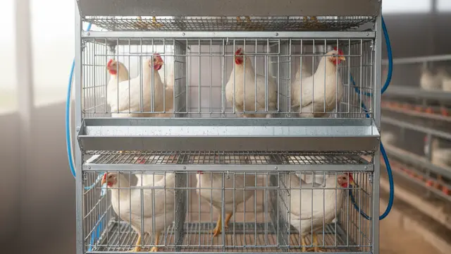 Model Kandang Ayam yang Paling Mudah Dibersihkan. AI