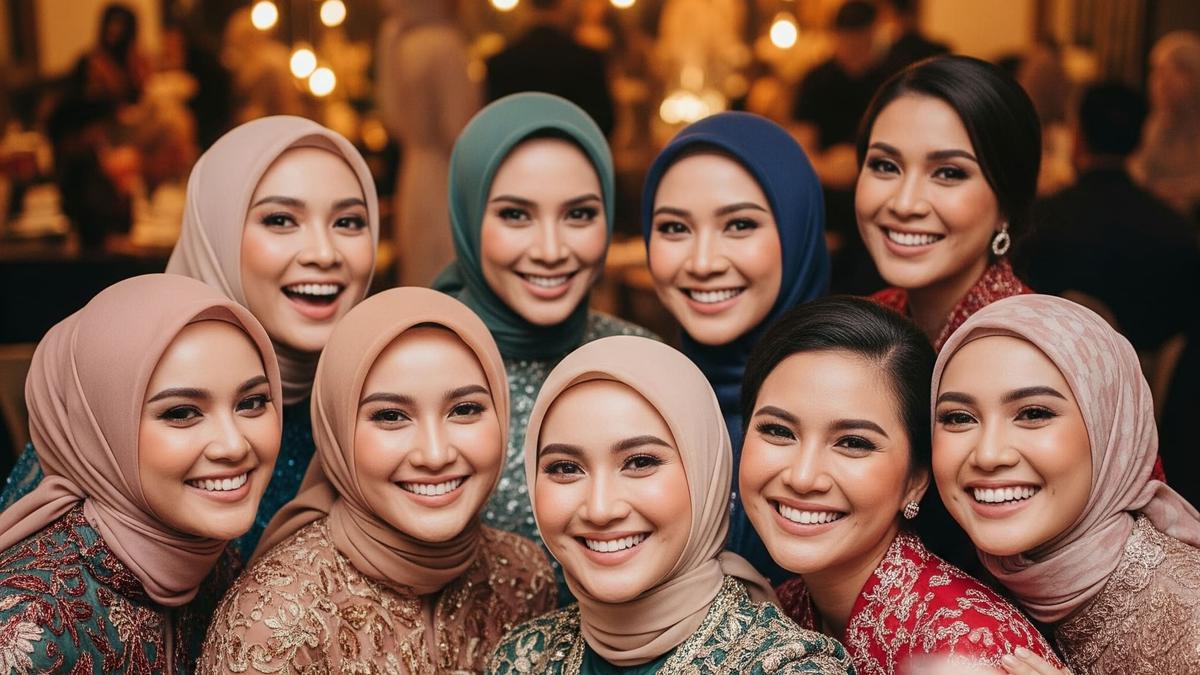 10 Rekomendasi Model Baju Gamis Pesta Mewah dan Elegan untuk Hijabers 2025, Memukau di Acara Spesial