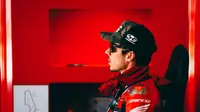 Pembalap Honda, Joan Mir pada balapan MotoGP Aragon 2025. (Honda Racing Corporation)