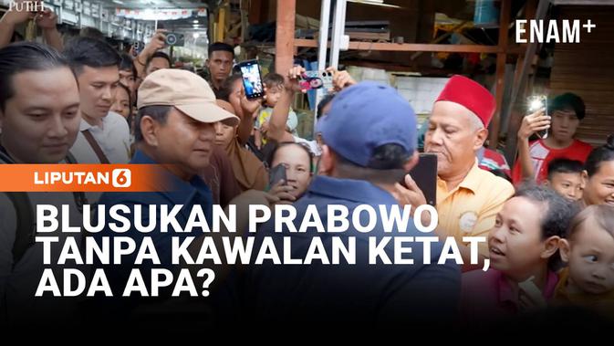 Dadakan! Presiden Prabowo Blusukan di Permukiman Senen Jakarta
