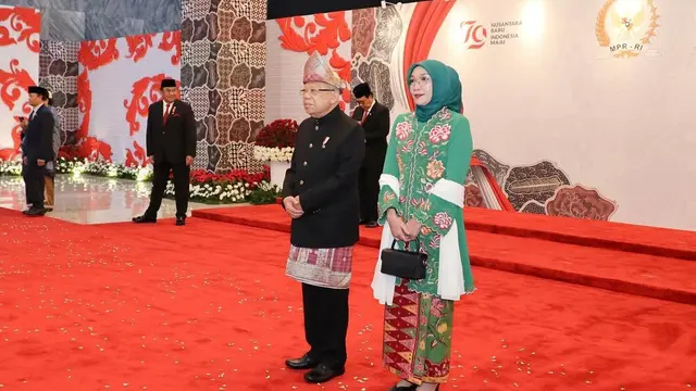 Penampilan Iriana Jokowi, Wury Estu, dan Puan Maharani di Sidang Tahunan 2024