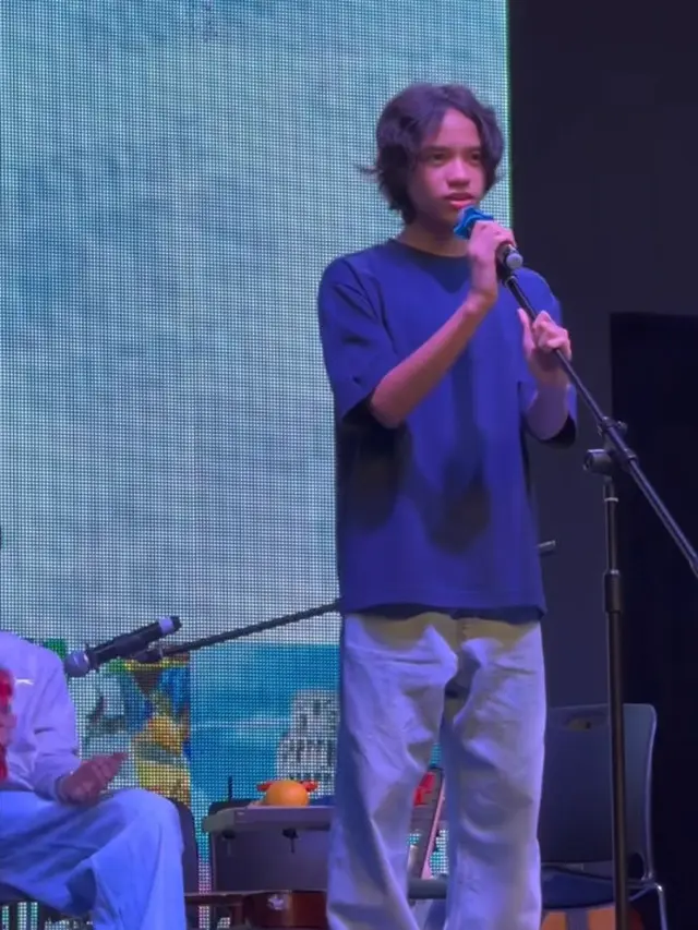 Tampilan Bunga Citra Lestari saat Acara Sekolah Putranya. [@itsmebcl]