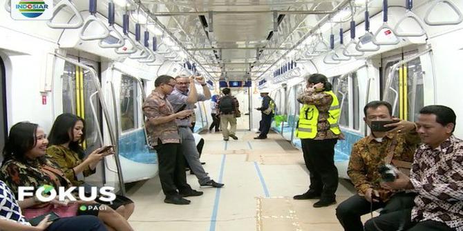 Sudah Tahap Uji Coba, Tarif MRT Jakarta Belum Ditentukan