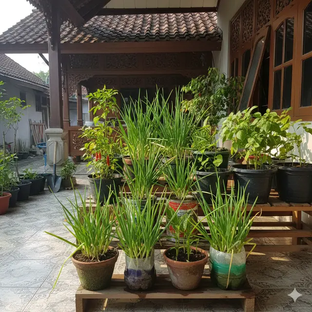 Daun Bawang (Foto: Gemini AI)