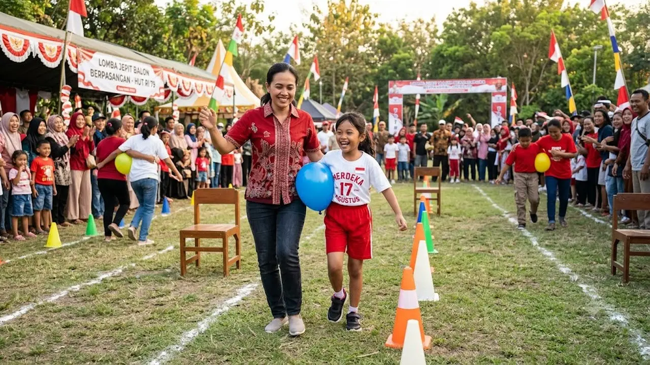 Ide Lomba 17 Agustus Berpasangan Ibu dan Anak