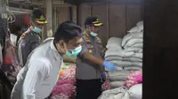 Ada Lonjakan Harga Sembako, Bulog Kediri Sidak Pasar