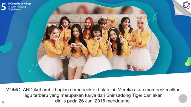 [Bintang] 5 Comeback K-Pop di Bulan Juni yang Wajib Dinanti