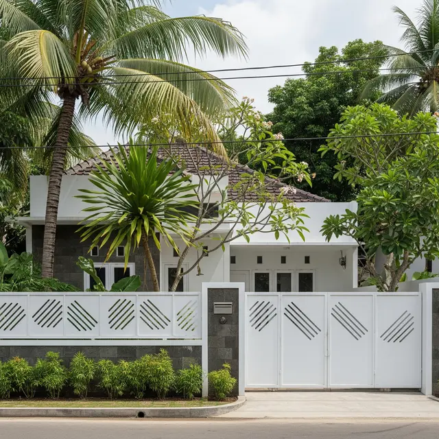 9 Model Pagar Rumah Minimalis Aman dari Hewan Liar, Hunian Desain Estetik