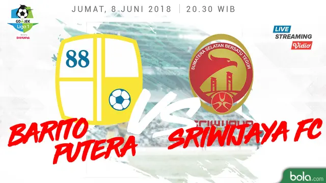 Barito Putera Vs Sriwijaya FC