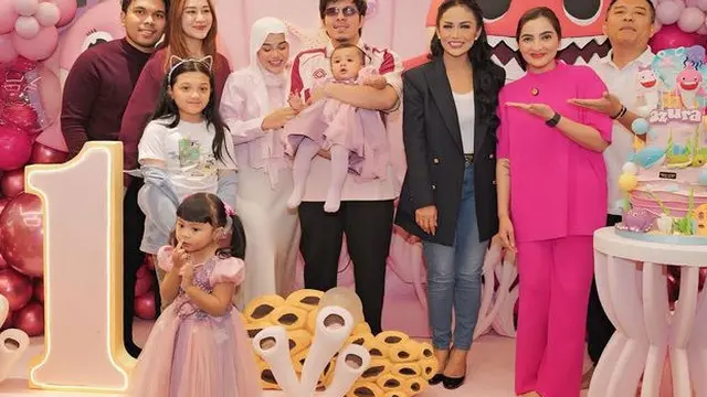 Pesta Ulang Tahun Putri Kedua Aurel Hermansyah. [@aurelie.hermansyah]
