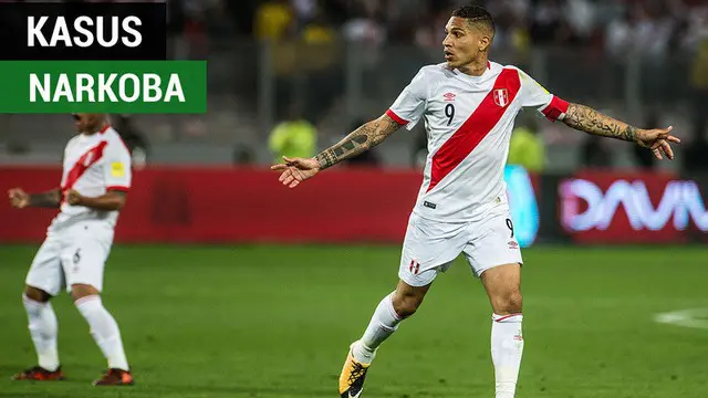 Berita video striker Peru, Paolo Guerrero, akan absen di Piala Dunia 2018 karena memakai narkoba jenis kokain pada laga kualifikasi.