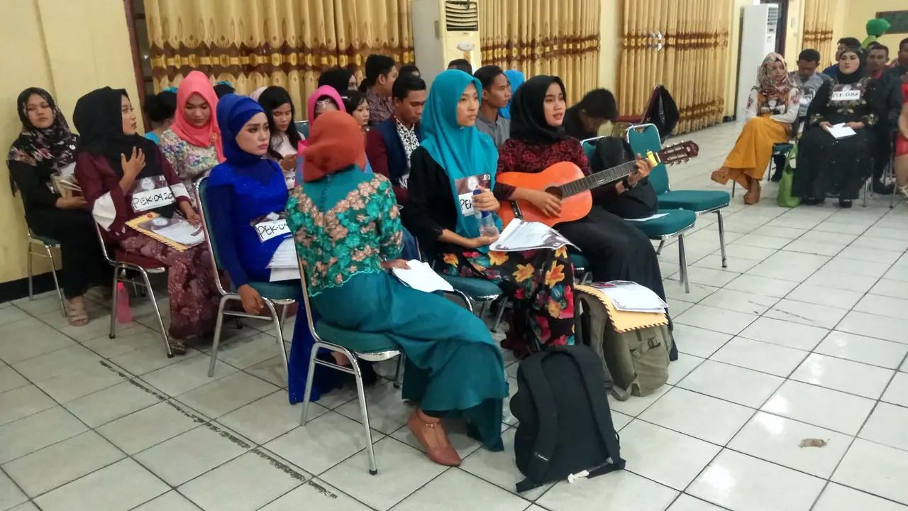 Audisi Liga Dangdut Indonesia (LIDA) di Riau