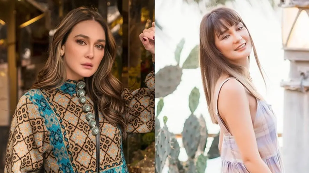6 Potret Terbaru Luna Maya dengan Poni Depan, Dipuji Bak ABG
