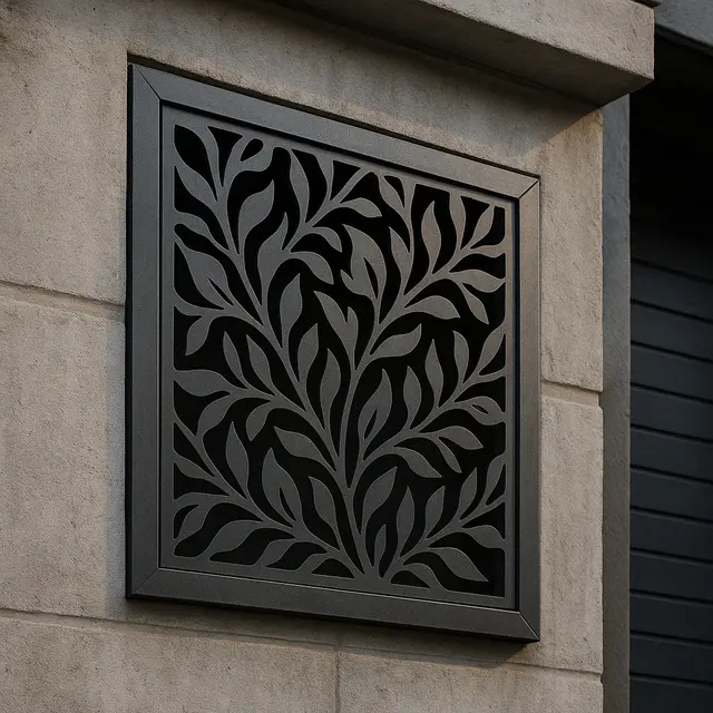 Lubang Angin Laser Cut Metal (Foto: Rizka Nur Laily via ChatGPT)