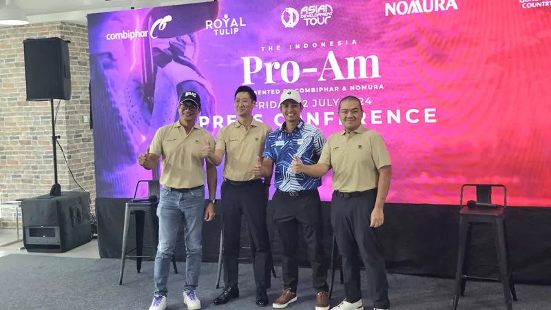Jumpa pers The Indonesia Pro-Am 2024