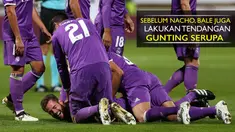 Video tendangan gunting Gareth Bale seperti Nacho Fernandez pada laga Real Madrid melawan Leonesa