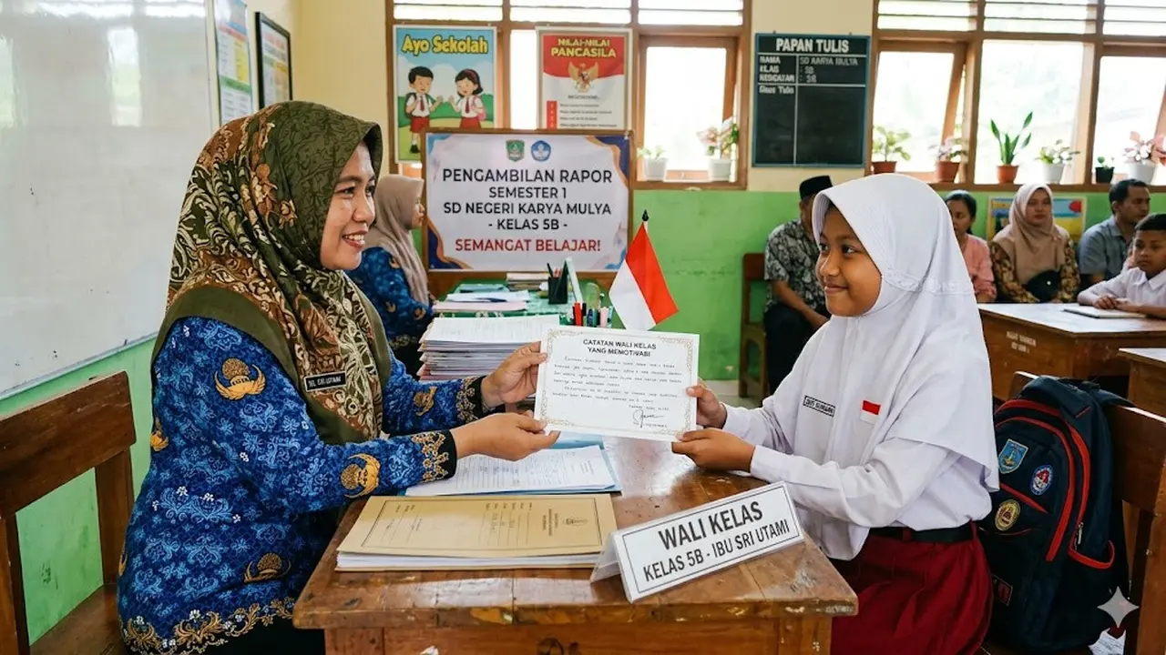 Catatan Wali Kelas yang Memotivasi