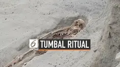 Tim arkeolog Peru menemukan 227 kerangka anak-anak yang diyakini sebagai tumbal ritual kebudayaan penghuni setempat ratusan tahun silam.