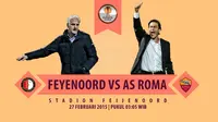 Prediksi Feyenoord vs AS Roma (Liputan6.com/Yoshiro)