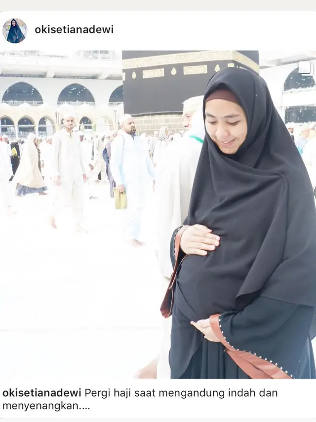 Hamil Anak Ke-4, Ini 6 Potret Oki Setiana Dewi Pamer Baby Bump