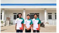 Tim atletik SMK Ibnu Khaldun Cirebon berhasil meraih sejumlah medali dalam ajang Popda XIII Jabar. (Foto: Dok.)