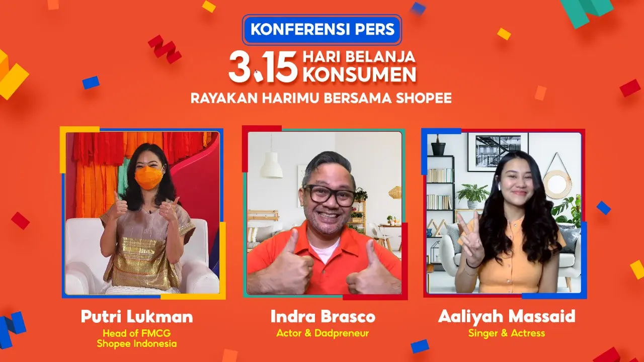Aaliyah Massaid Berbagi Cara Apresiasi Diri di Shopee 3.15 Hari Belanja Konsumen