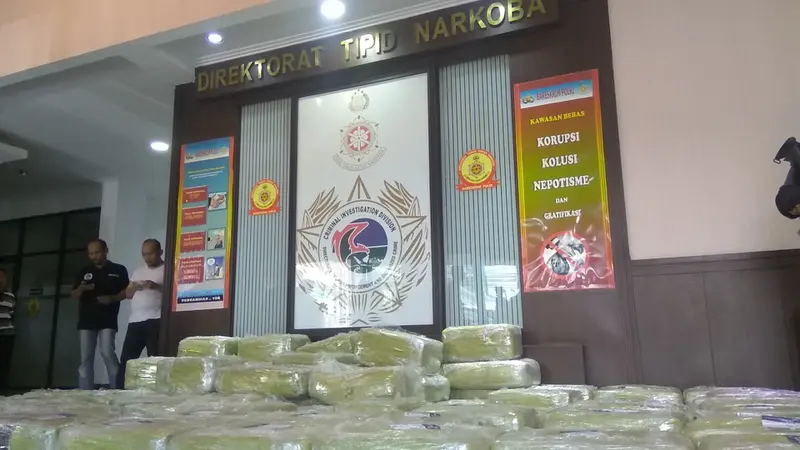 Barang bukti sabu 1,6 ton tiba di Jakarta