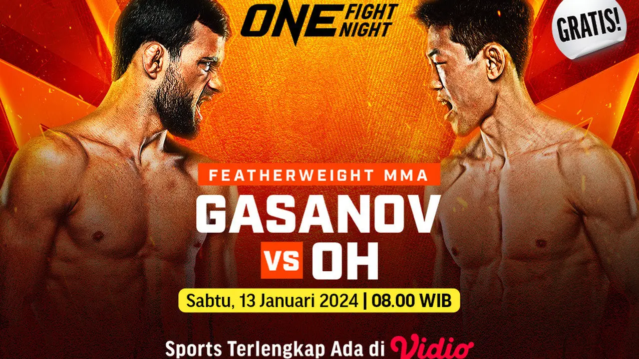Nonton Streaming ONE Championship: ONE Fight Night 18 di Vidio Akhir Pekan Ini