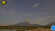 Gunung Raung erupsi, sebanyak 49 kali,  selama 10 hari (Istimewa)