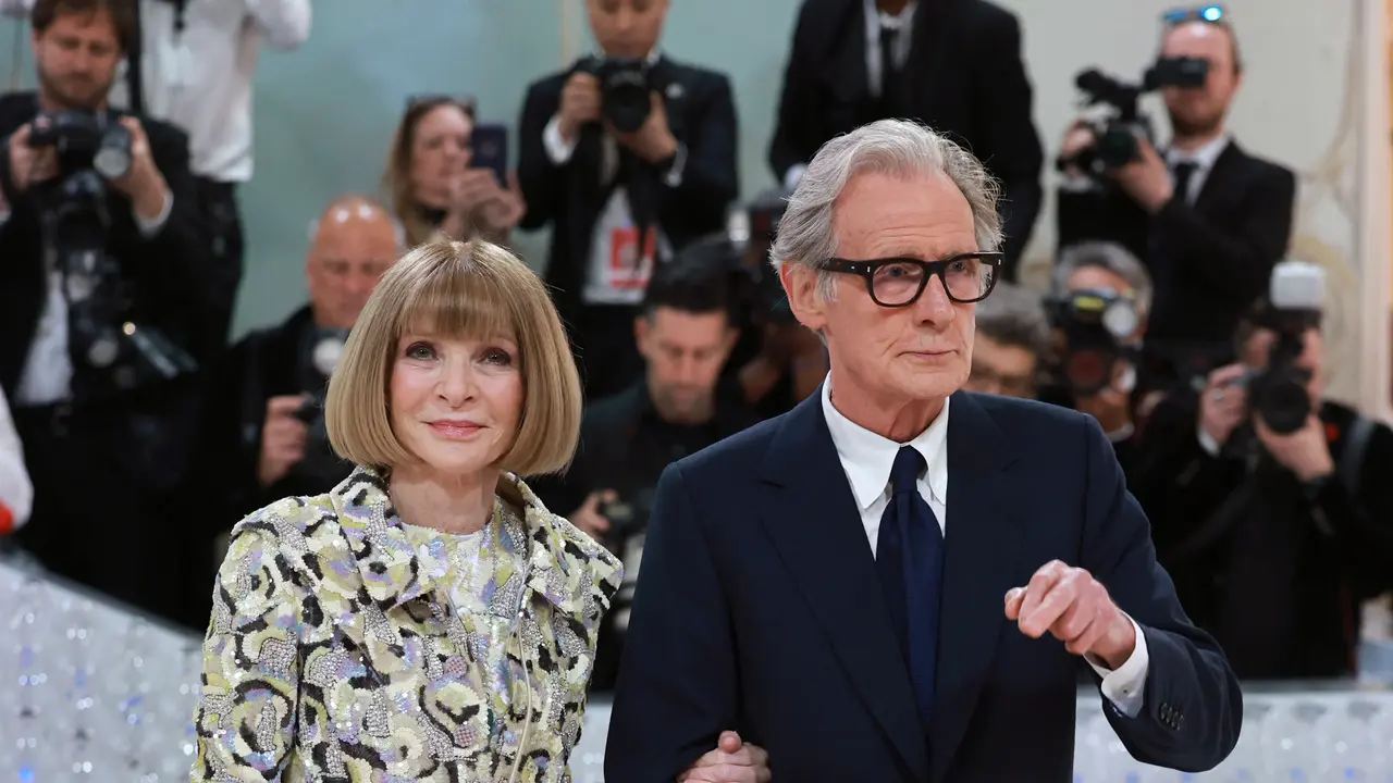 Anna Wintour dan Aktor Bill Nighy Debut di Karpet Merah Met Gala 2023