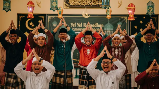 15 Yel Yel Ramadhan Penuh Semangat, Bikin Puasa Makin Ceria