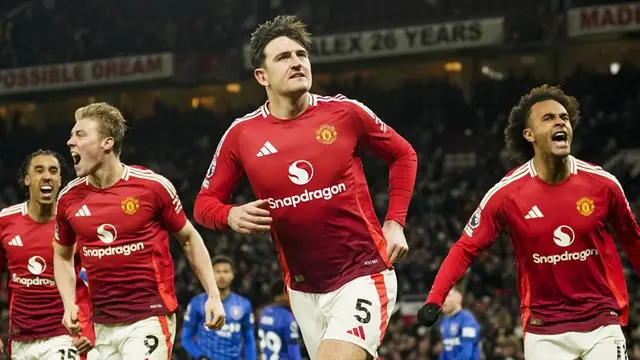 Mulai dari Bruno Tampil Cemerlang, Dorgu Jadi Ancaman hingga Maguire Berperan Penting saat MU Kalahkan Ipswich Town 3-2